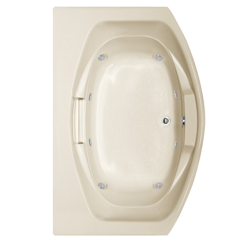 Hydro Systems Designer Jessica 60" x 48" Alcove Soaking Bathtub | Wayfair
